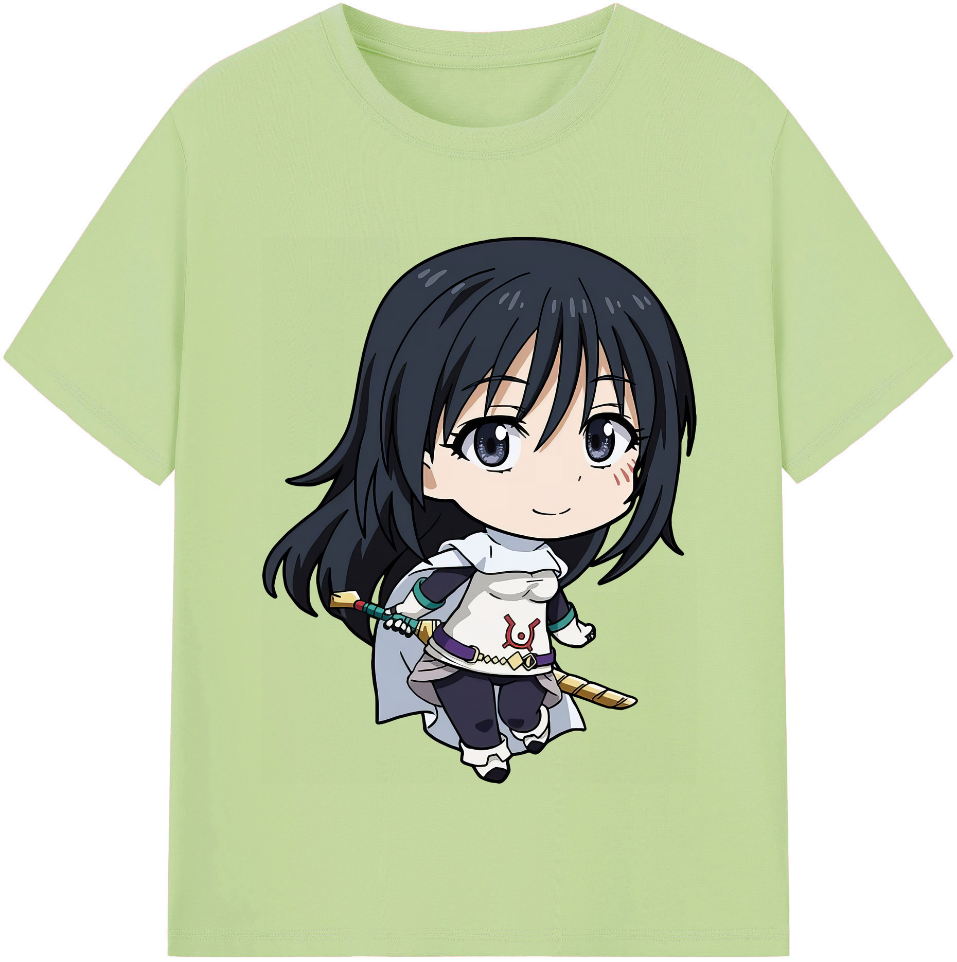 （画像用） 転スラ Regarding Reincarnated to Slime 綿100％半袖Tシャツ（フロントプリント）